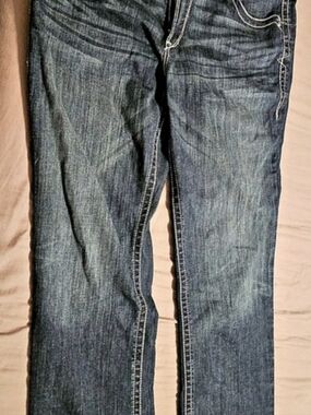 Miss Me Mid Rise Straight Leg Jeans 34r